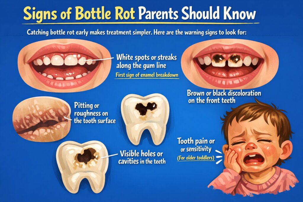 Signs of Bottle Rot Parents Should Know