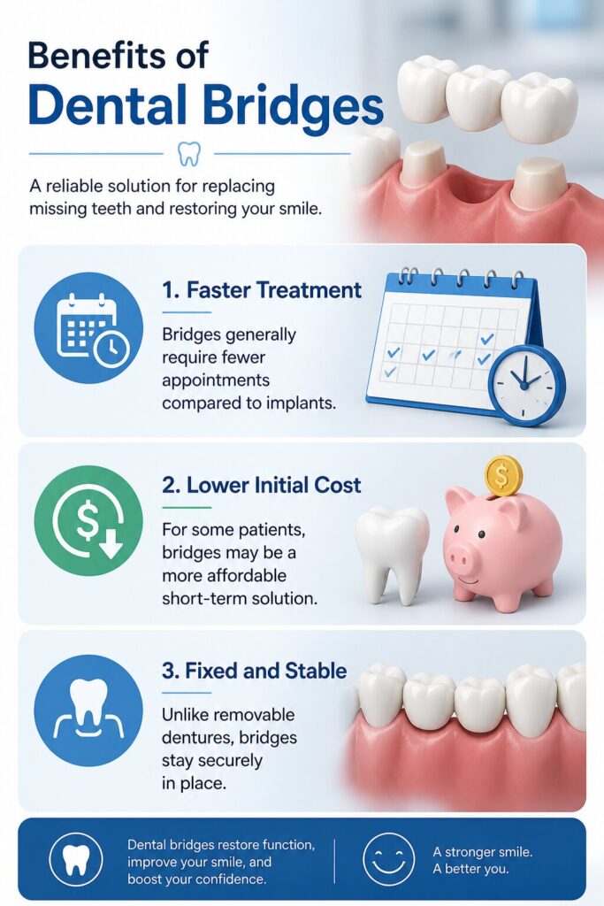 Benefits of Dental Bridges